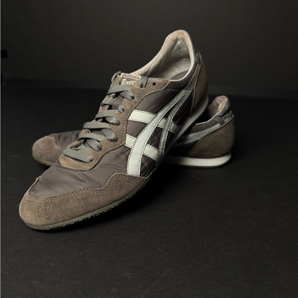 Onitsuka Tiger Serrano by Asics Brown and Gray Sneakers Men’s Size 9.5